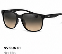 Lunettes solaires noires NetVision style For Sure